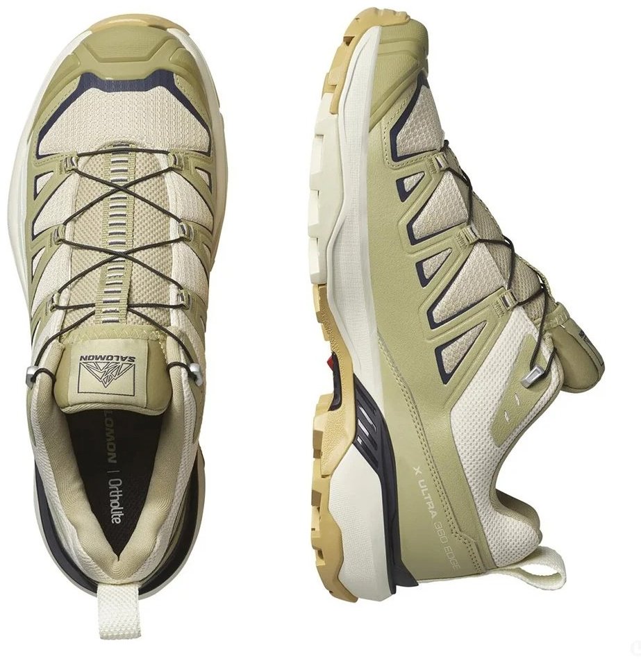 Кроссовки Salomon X ultra 360 edge бежевый купить,NaN