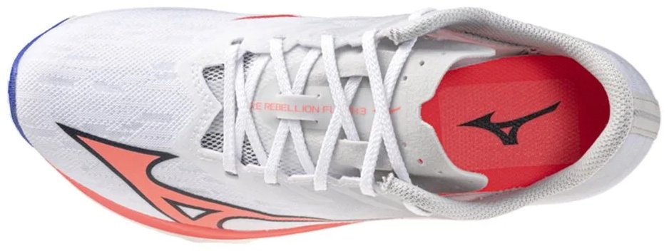 Кроссовки Mizuno белый, коралловый купить,109900
