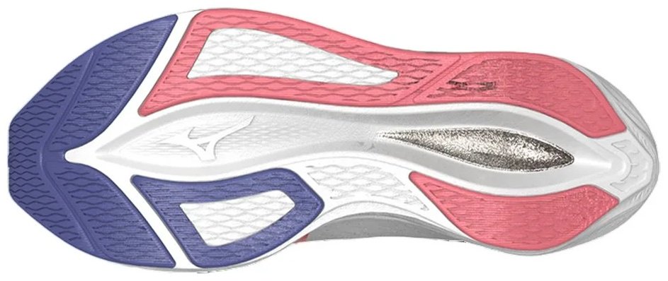 Кроссовки Mizuno белый, коралловый купить,109900