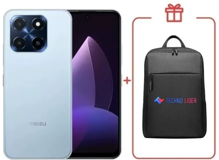 Смартфон Meizu MBLU 22 4/128GB синий + подарок купить,NaN