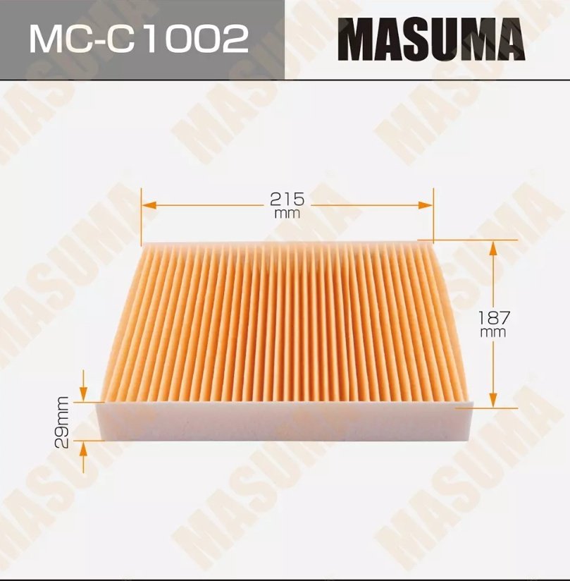MASUMA салонный фильтр MC-C1002 купить,3010