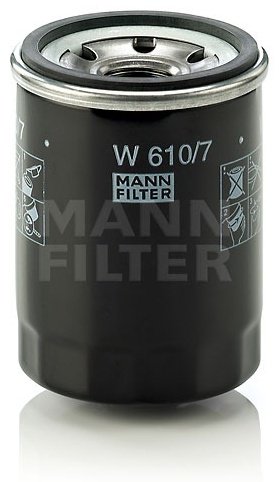 MANN-FILTER масляный фильтр W610/7 купить,4569