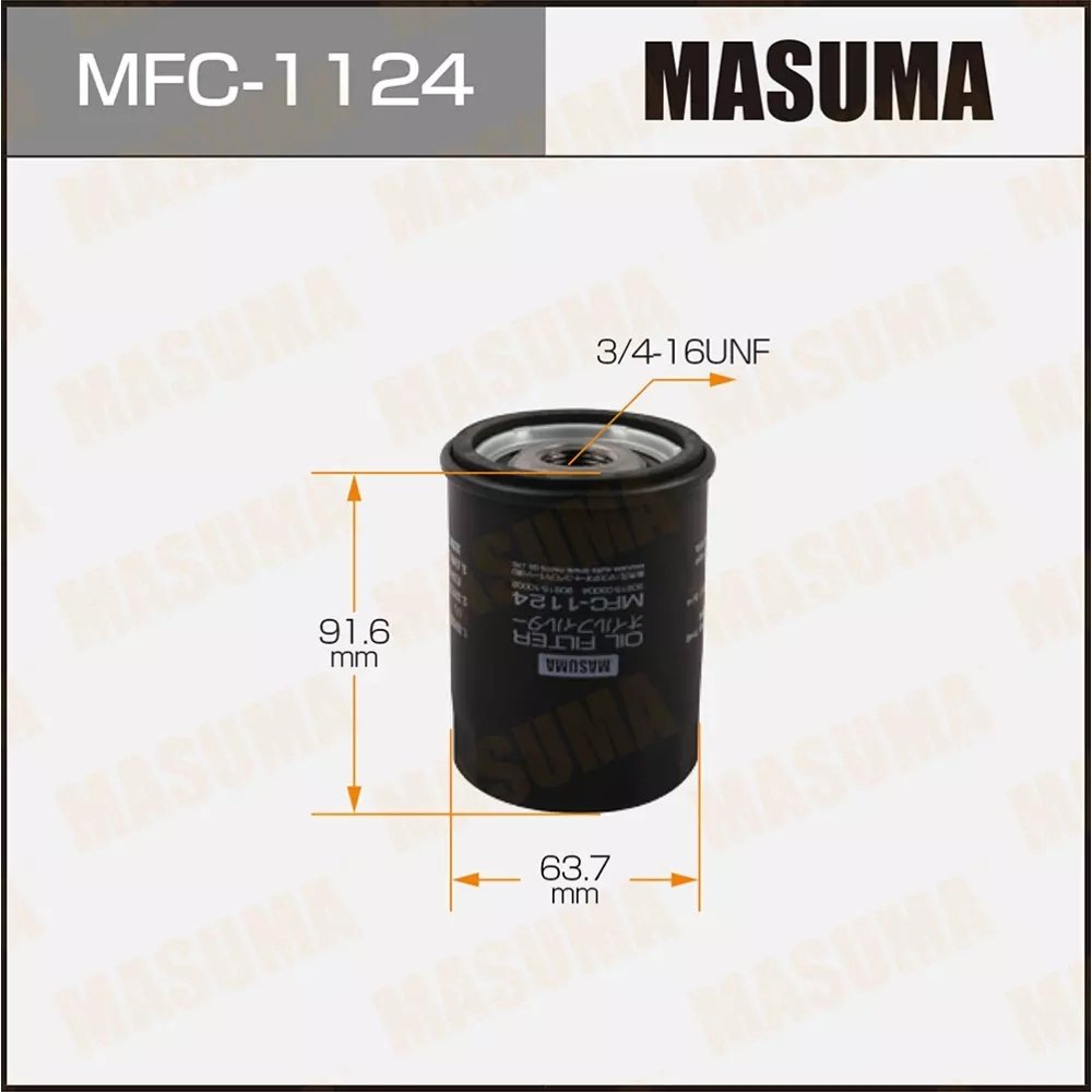 MASUMA масляный фильтр MFC-1124 купить,2948