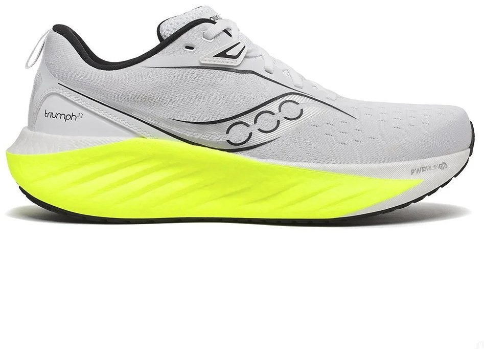 Кроссовки Saucony Triumph 22 белый, зеленый купить,86900