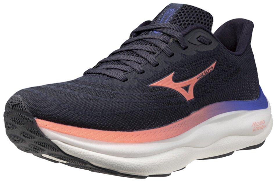 Кроссовки Mizuno Wave Sky 9 темно-серый купить,NaN