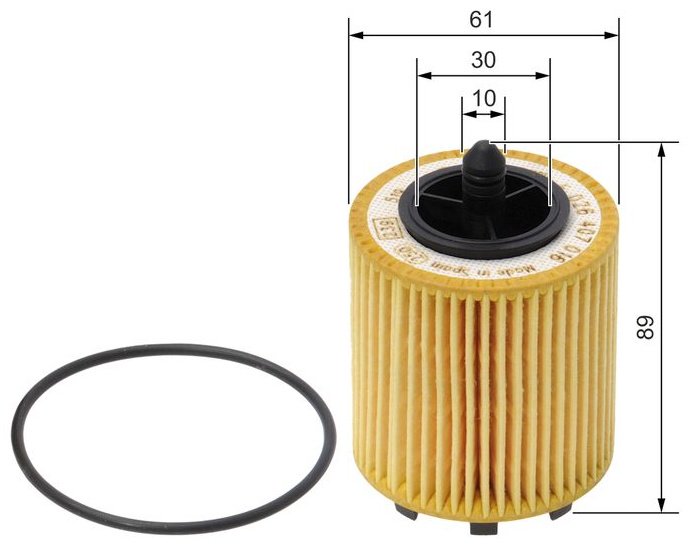 Bosch масляный фильтр F026407016 купить,5499