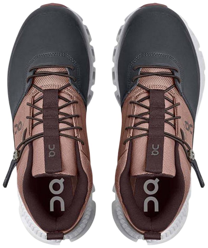 Кроссовки ON Cloud Hi Waterproof 1 бордовый, черный