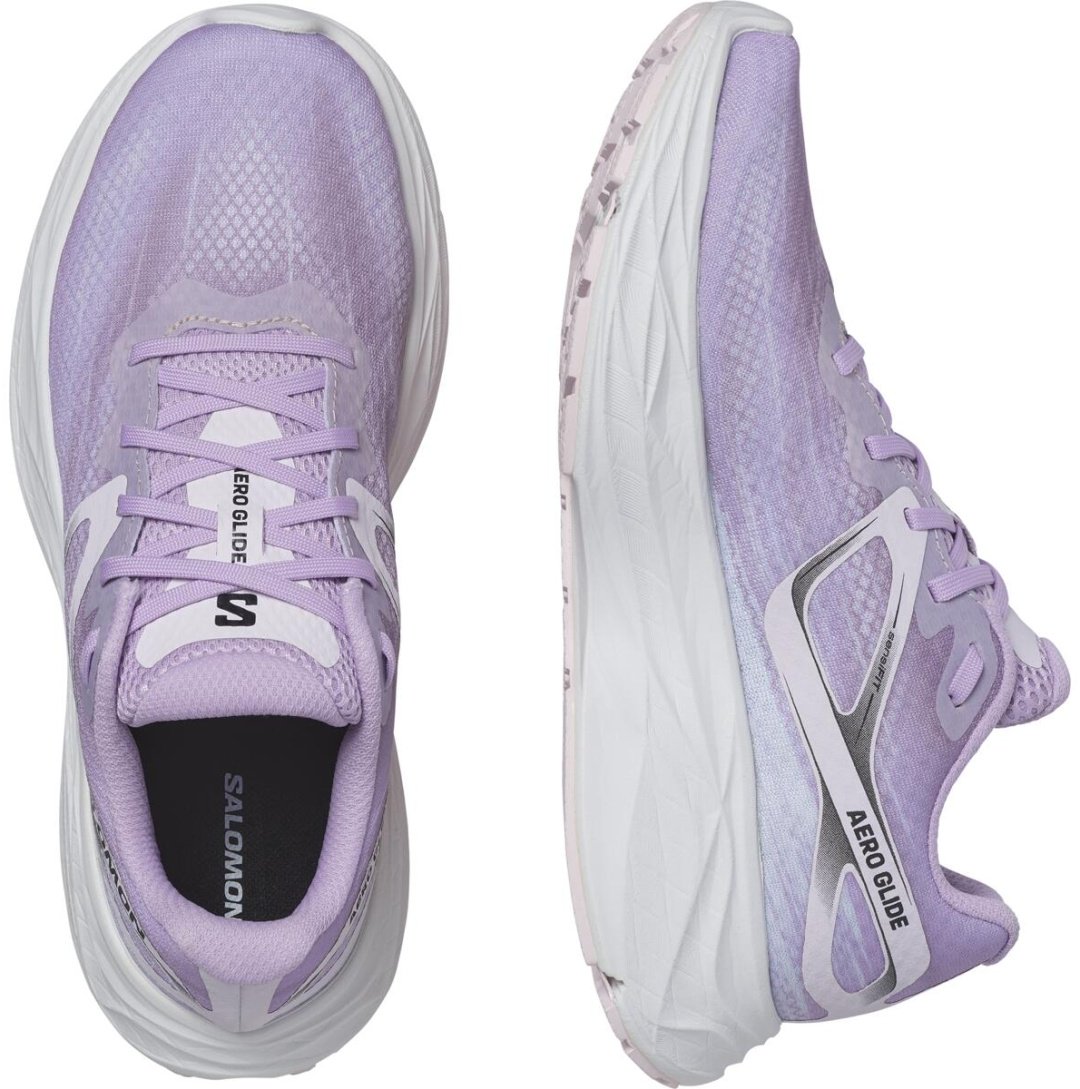 Кроссовки Salomon Aero glide фиолетовый