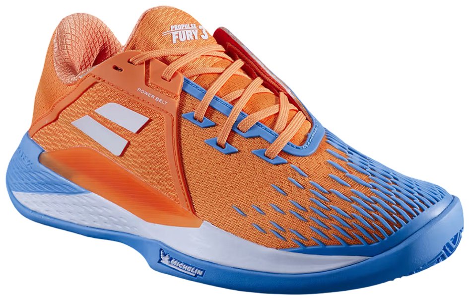 Кроссовки Babolat Propulse Fury 3 Clay оранжевый купить,NaN
