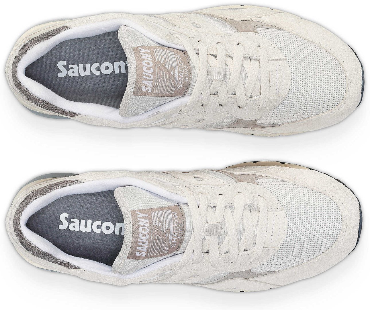 Кроссовки Saucony Shadow 6000 бежевый, белый купить,78900