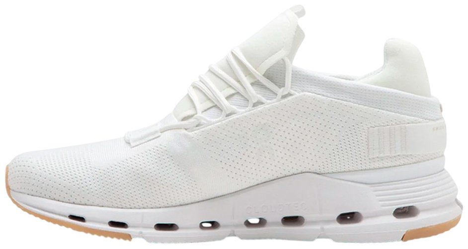 Кроссовки ON Cloudnova Undyed 1 белый