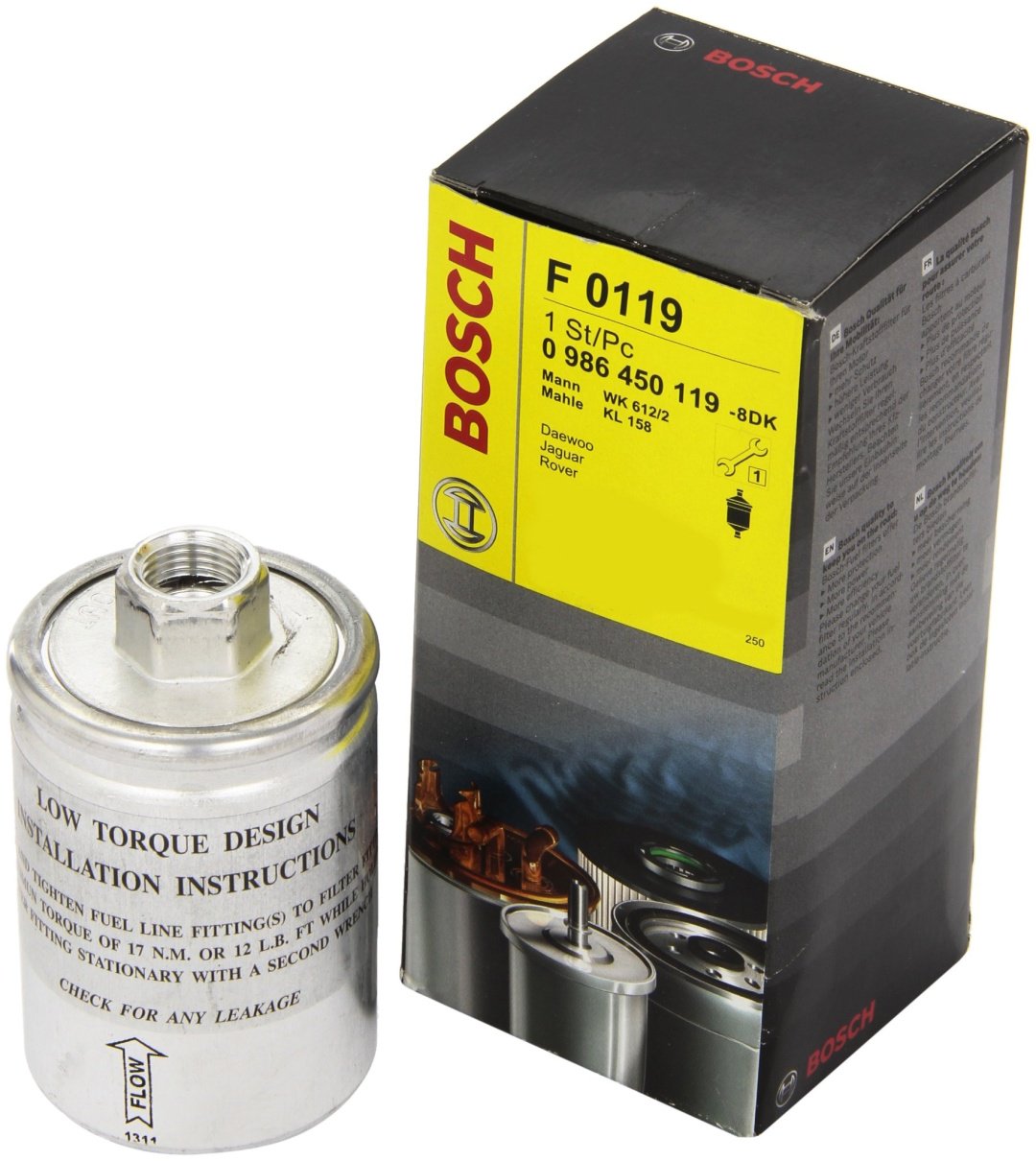 Bosch топливный фильтр 0 986 450 119