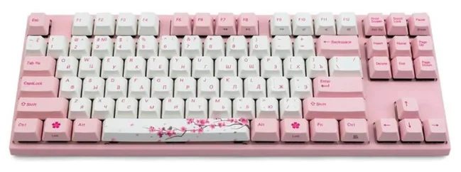 Клавиатура Varmilo VEM87 Sakura R1 EC V2 Sakura - ForteMarket Клавиатура Varmilo VEM87 Sakura R1 EC V2 Sakura купить,0