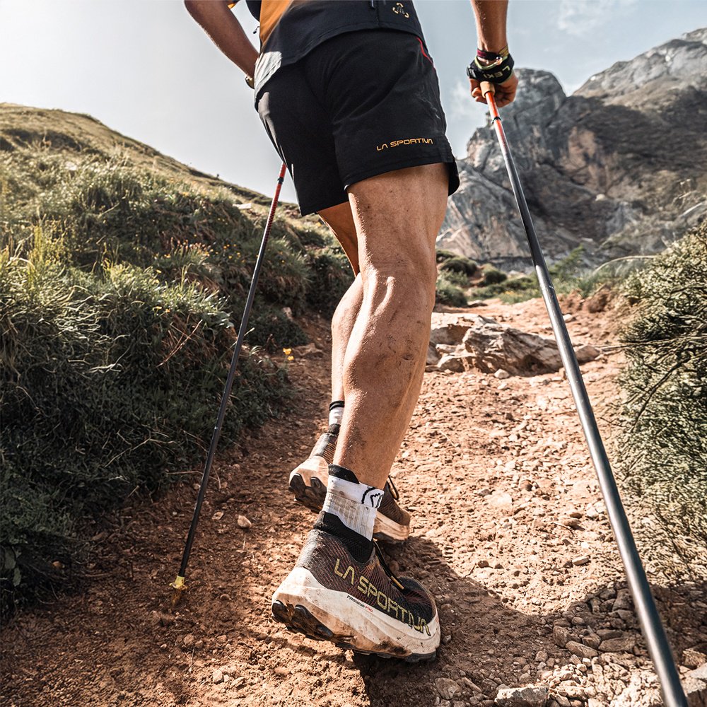 Треккинговые кроссовки La Sportiva красный, черный купить,NaN