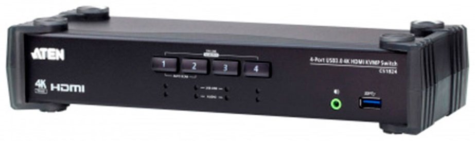 KVM-переключатель ATEN HDMI - USB Type-B CS1824-AT-G купить,457381