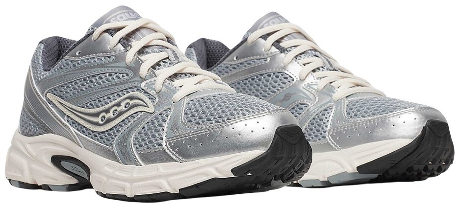 Кроссовки Saucony Ride Millennium серебристый купить,NaN