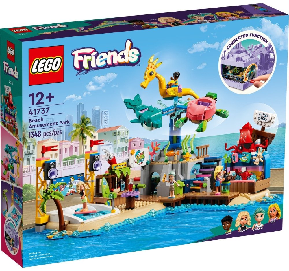 Конструктор LEGO Пляжный парк развлечений 41737, деталей 1348 шт купить,NaN