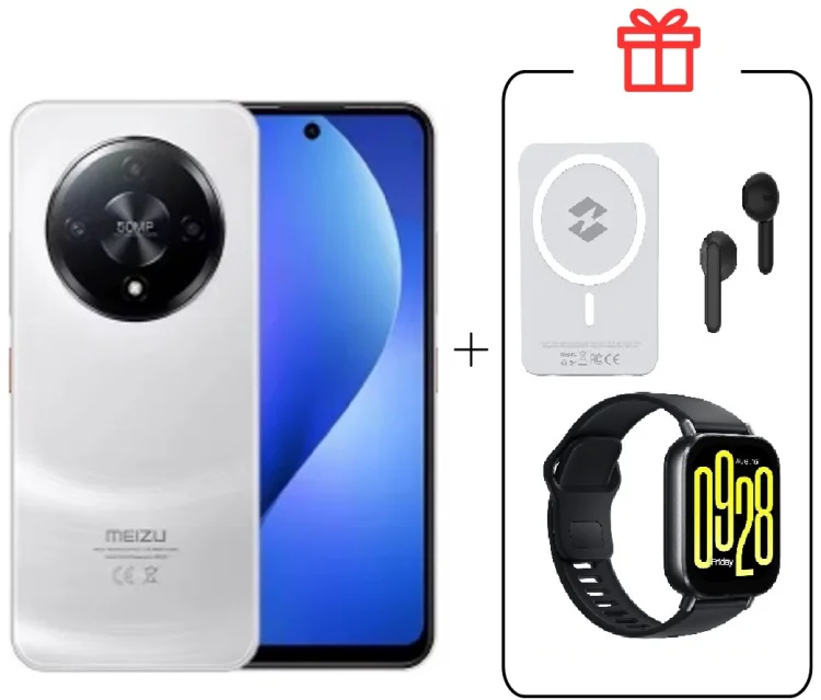 Смартфон Meizu MBLU 22 Pro 8/256GB белый + подарок купить,NaN
