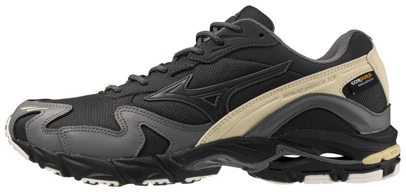 Кроссовки Mizuno Wave Rider 10 Cordura темно-серый, молочный купить,99900