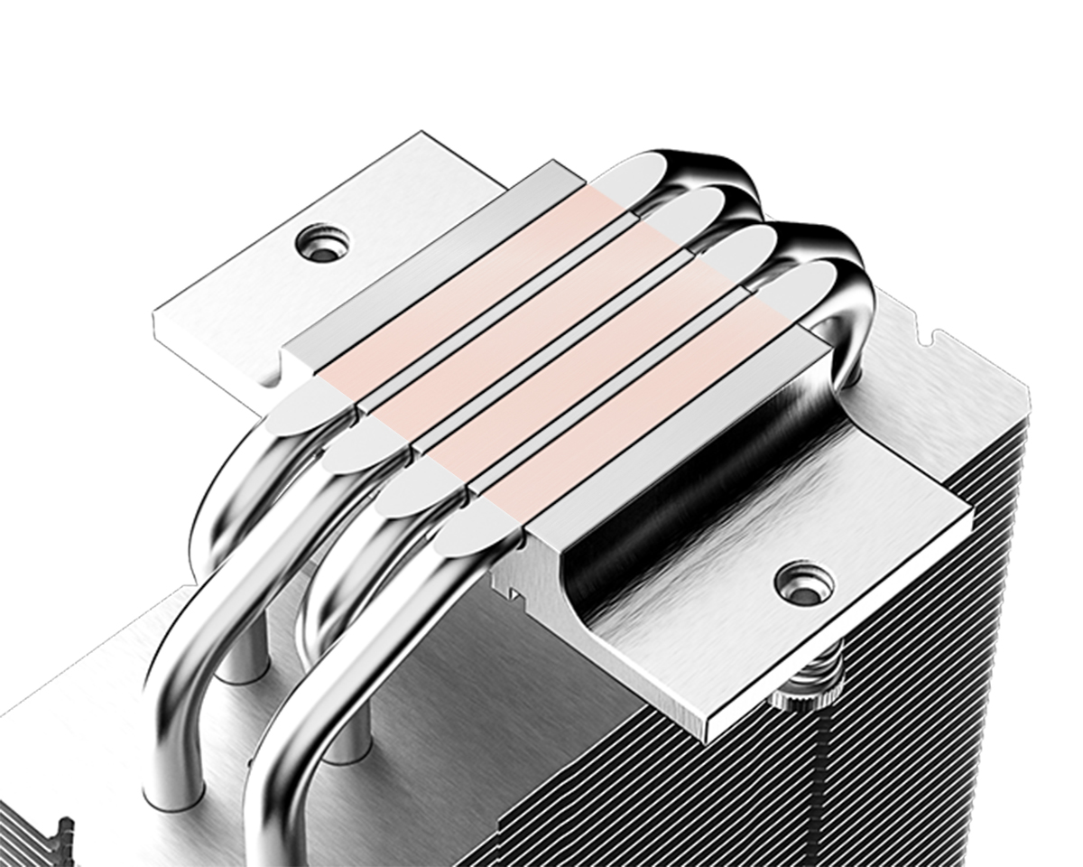 Кулер для процессора ID-Cooling SE-214-XT ARGB белый - ForteMarket Кулер для процессора ID-Cooling SE-214-XT ARGB белый купить,0