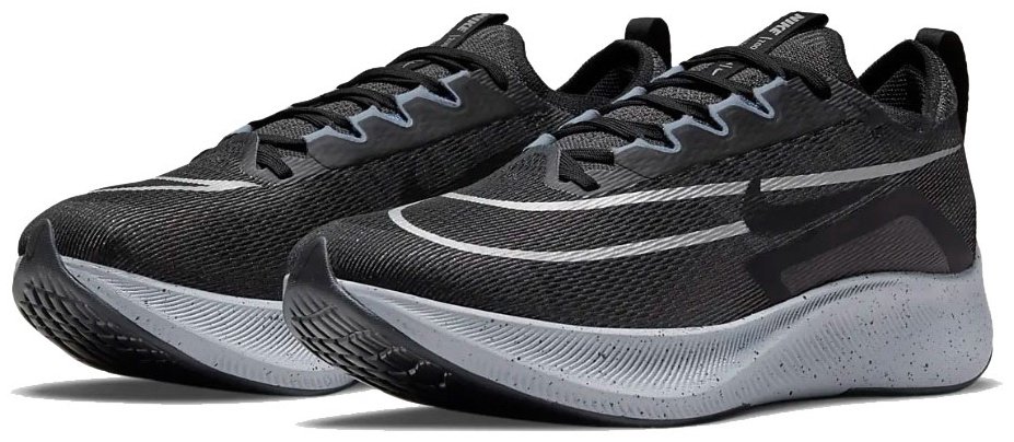 Кроссовки Nike Zoom Fly 4 черный купить,NaN
