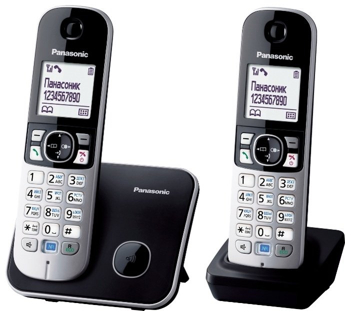 Радиотелефон Panasonic KX-TG6812 серый