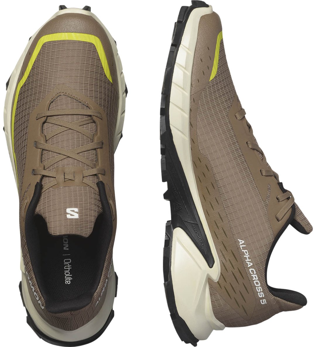 Кроссовки Salomon ALPHACROSS 5 коричневый купить,59900
