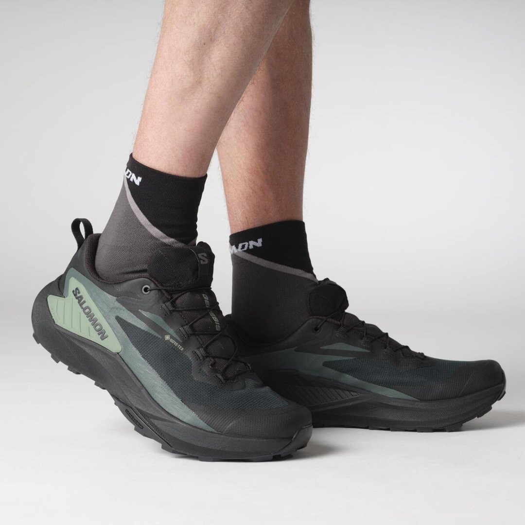 Кроссовки Salomon Genesis GTX черный купить,NaN