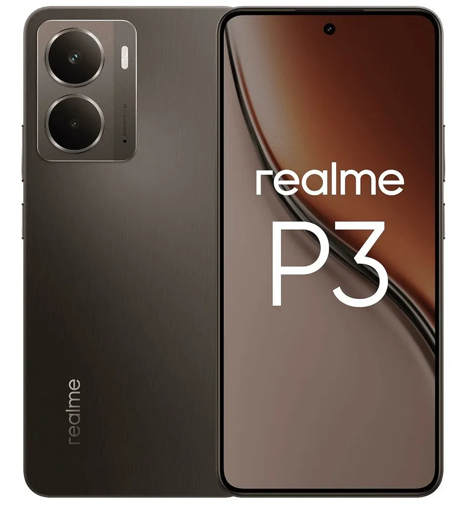 Смартфон Realme P3 8/256GB темно-серый + подарок купить,NaN