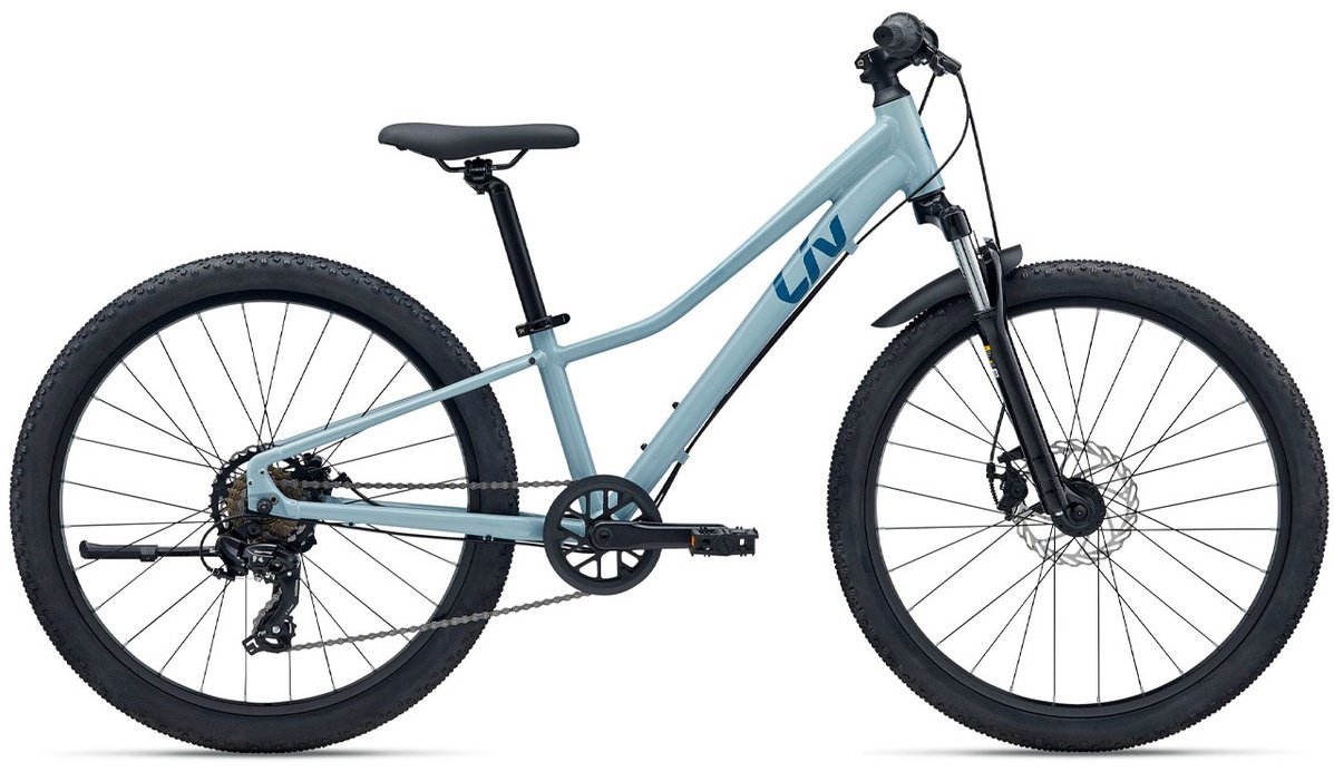 Велосипед Liv Tempt 24 Disc 2026 one size черный-голубой купить,NaN