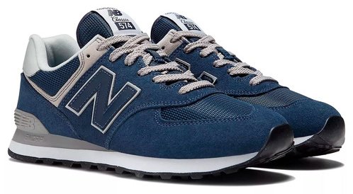 Кроссовки New Balance темно-синий купить,NaN