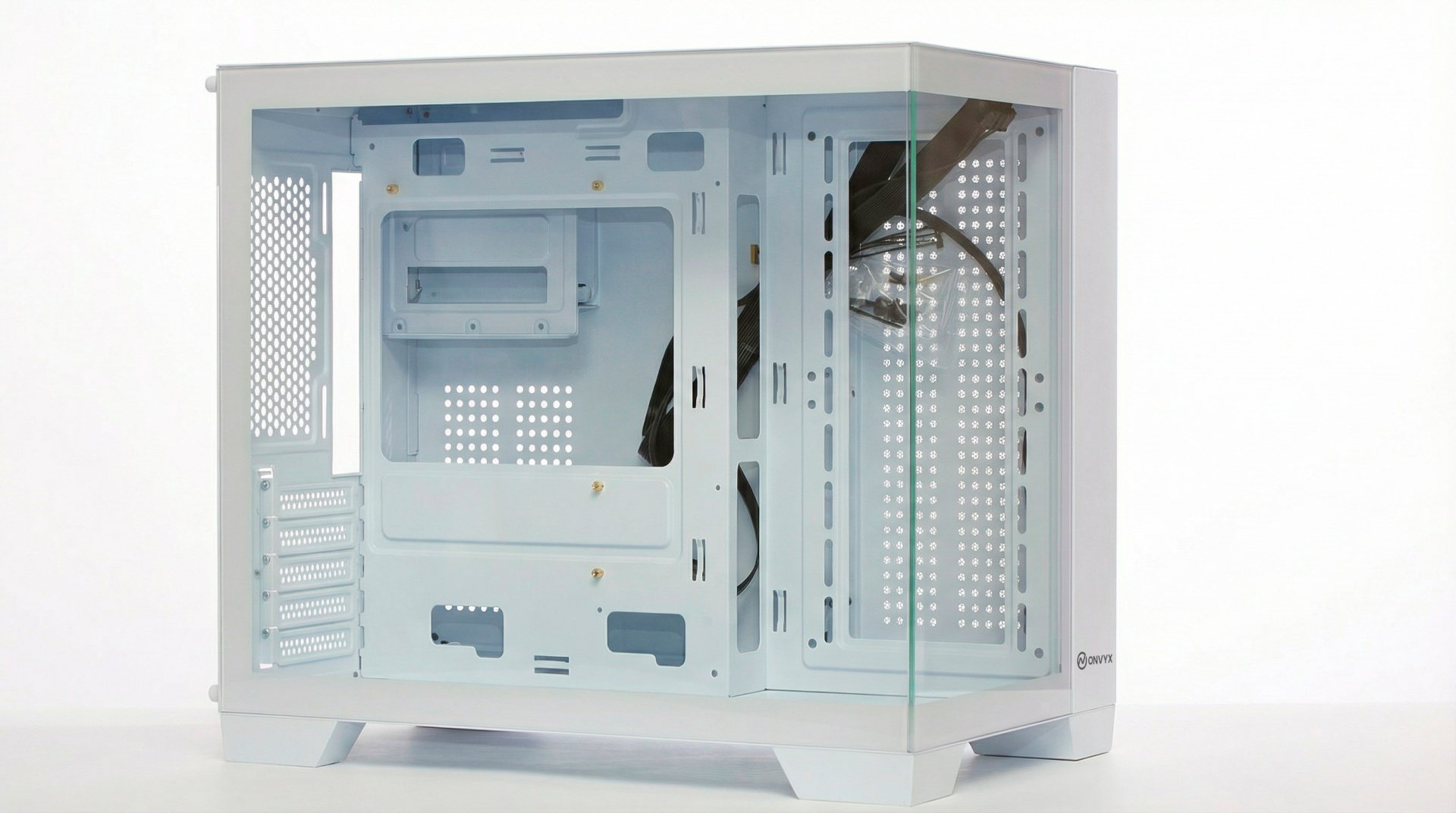 Корпус ONVYX PCM420W белый купить,NaN