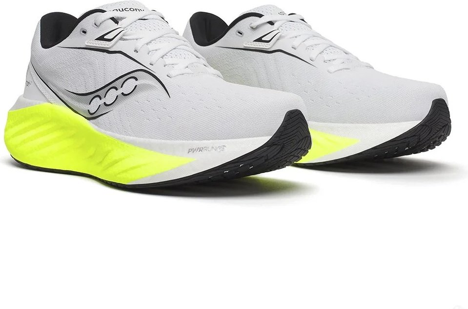 Кроссовки Saucony Triumph 22 белый, зеленый купить,NaN