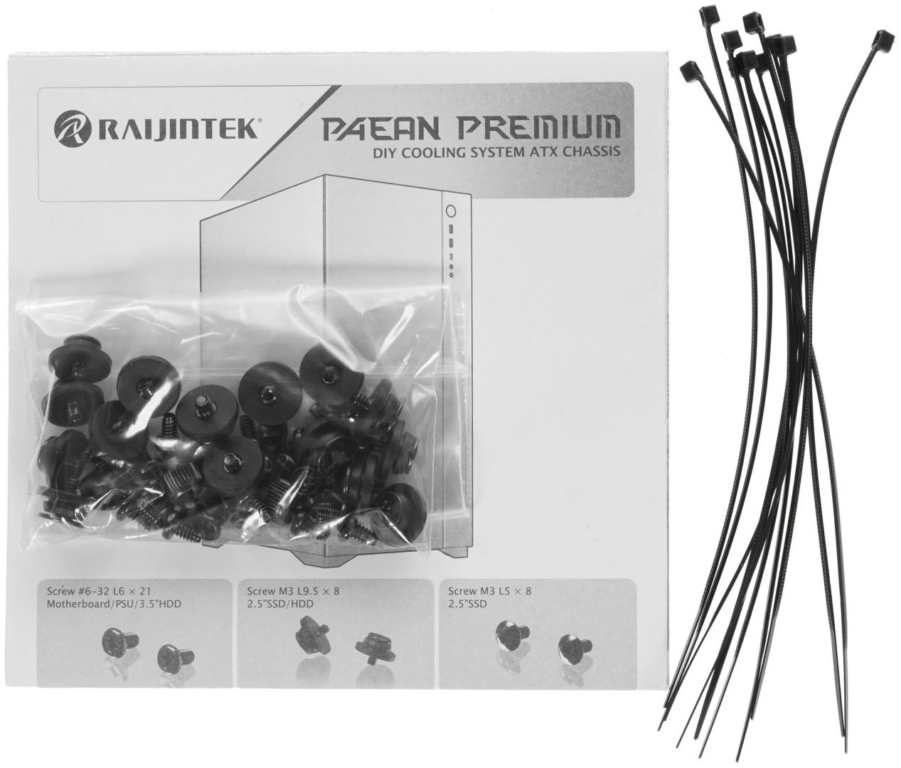 Корпус RAIJINTEK PAEAN PREMIUM белый купить,NaN