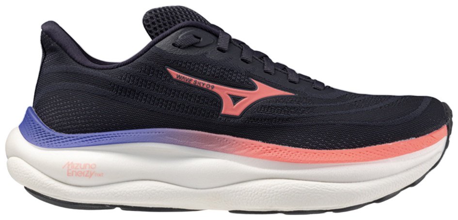 Кроссовки Mizuno Wave Sky 9 темно-серый купить,NaN