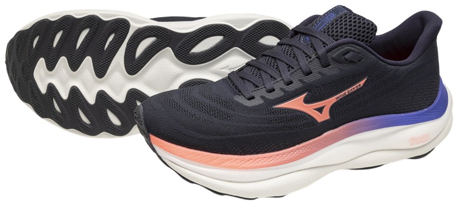 Кроссовки Mizuno Wave Sky 9 темно-серый купить,NaN