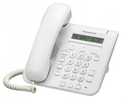 Проводной телефон Panasonic KX-NT511ARUW белый
