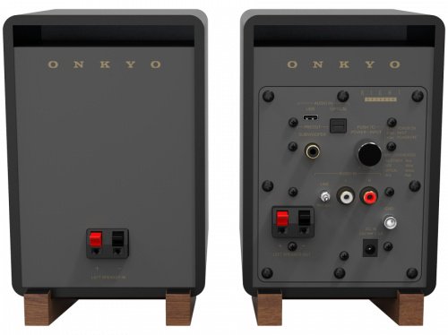 Акустическая система Onkyo Creator GX-10DB черный, коричневый