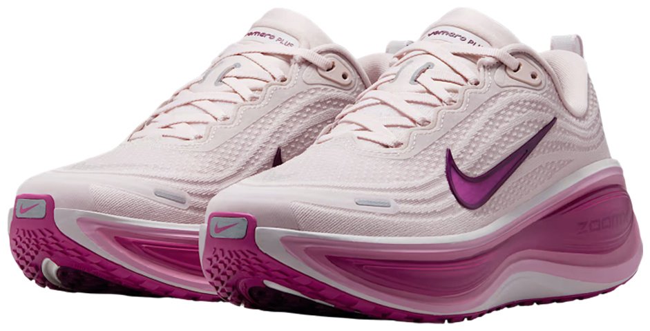 Кроссовки Nike Vomero plus бежевый, сиреневый
