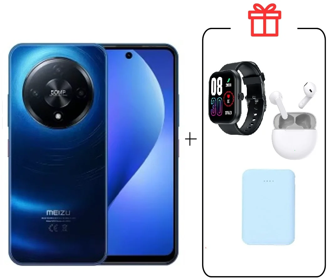 Смартфон Meizu MBLU 22 Pro 8/256GB синий + подарок купить,NaN