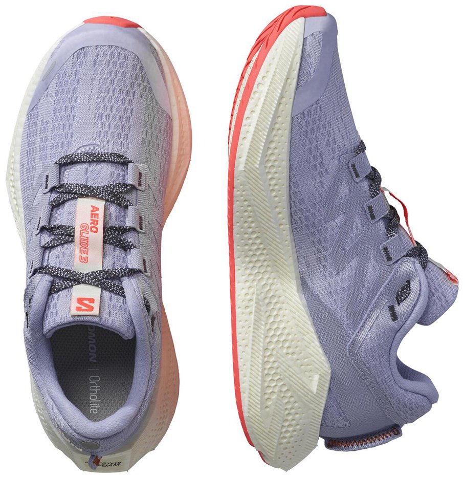 Кроссовки Salomon Aero glide 3 фиолетовый