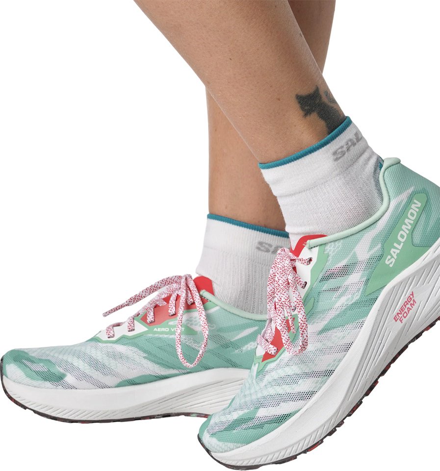 Кроссовки Salomon Aero volt бирюзовый, зеленый