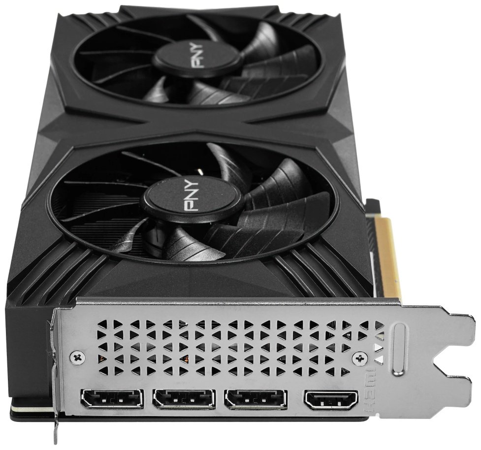 Видеокарта PNY GeForce RTX 4070 SUPER Verto OC VCG4070S12DFXPB1-O 12 Гб купить,NaN