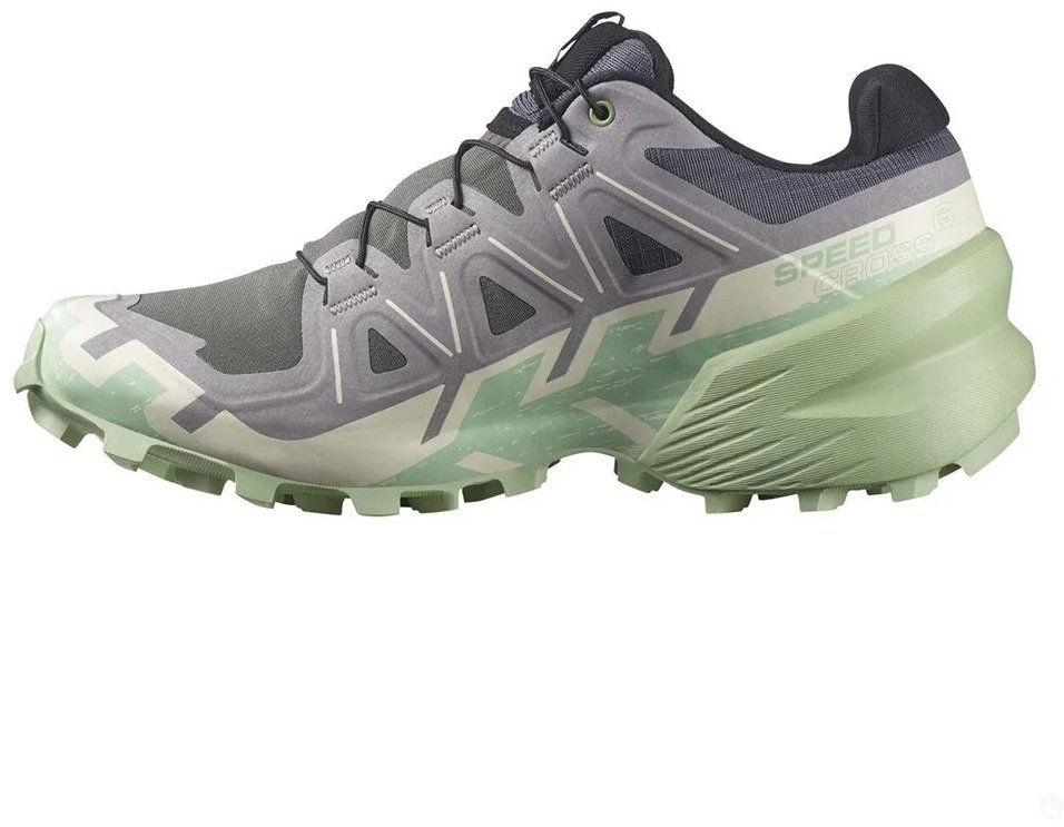 Кроссовки Salomon Speedcross 6 зеленый, серый