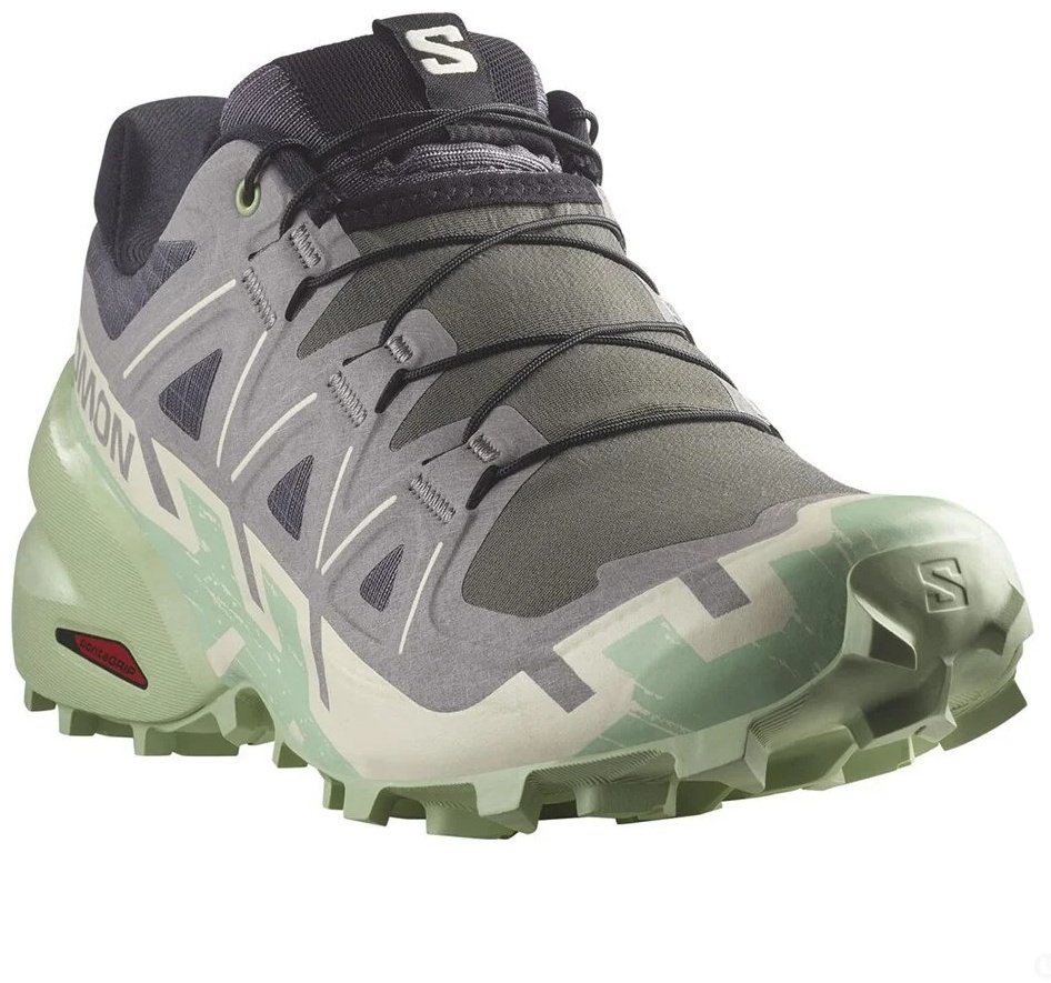 Кроссовки Salomon Speedcross 6 зеленый, серый