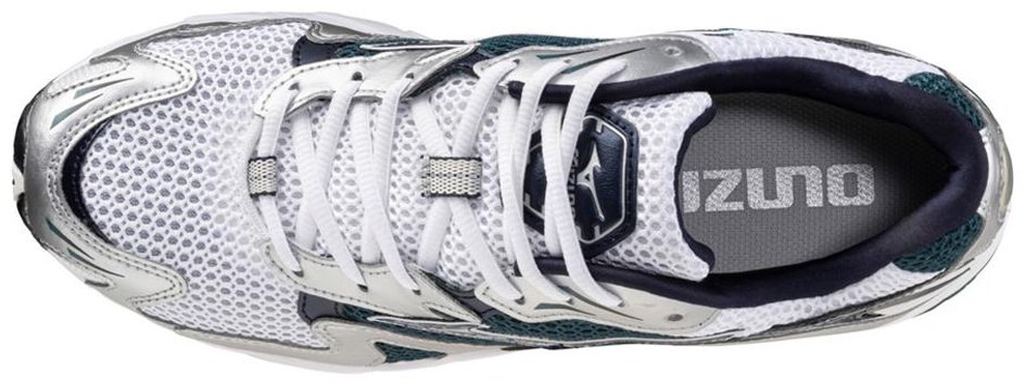 Кроссовки Mizuno Wave Rider 10 серебристый, серый