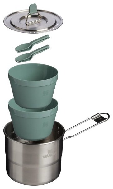 Набор STANLEY Go Cook Set/10-09997-020/1.18 L, charcoal 5 шт