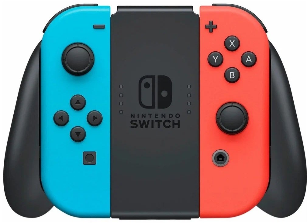 Игровая приставка Nintendo Switch OLED красный-синий купить,NaN