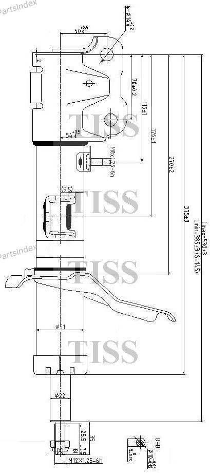 Амортизатор JD Амортизатор Подвески JAS0265 купить,17360
