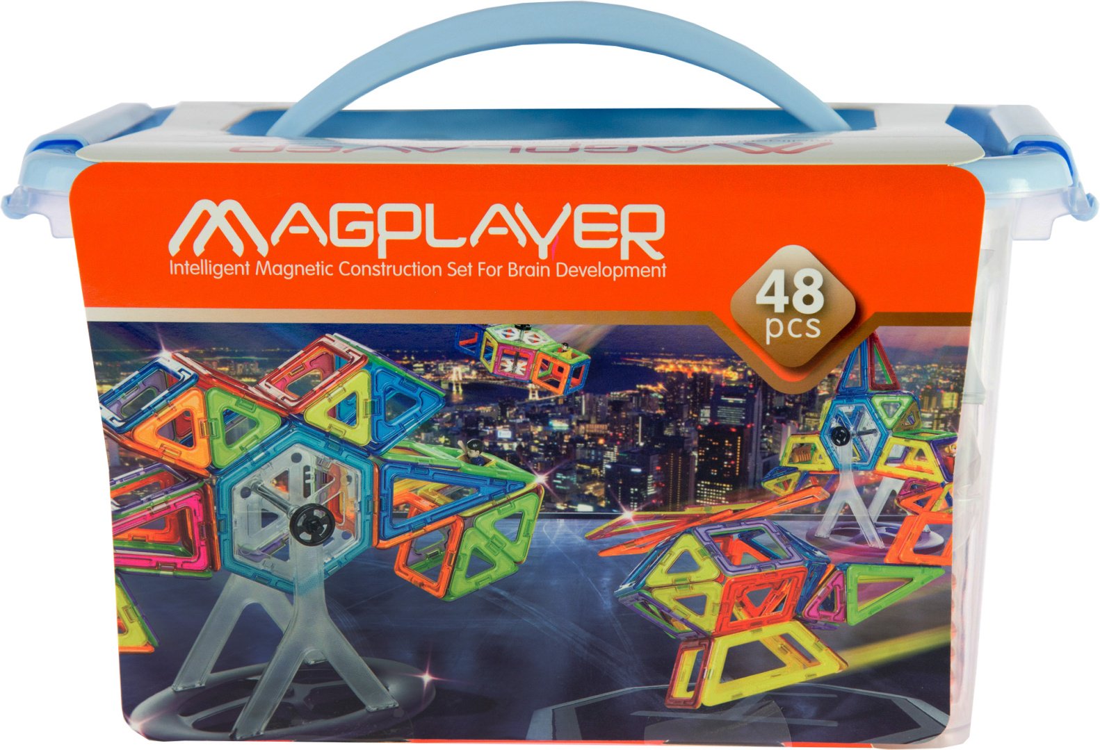 Конструктор Magplayer фигуры MPT-48, деталей 48 шт купить,NaN